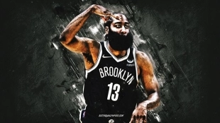 James Harden, estrella de Brooklyn Nets. 