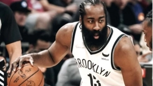 James Harden, estrella de Brooklyn Nets. 