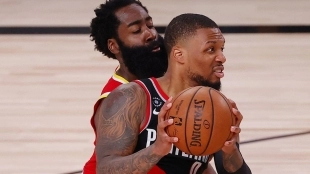 Los Blazers, el último equipo que ha sonado para la Barba.