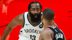 James Harden, estrella de Brooklyn Nets.