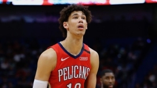 Jaxson Hayes, jugador de New Orleans Pelicans.