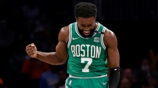 Jaylen Brown, jugador de Boston Celtics (todavía). 