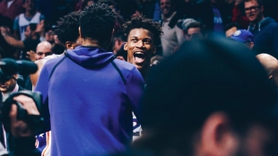 Jimmy Butler, jugador de los Sixers.