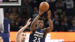 Jimmy Butler, jugador de Minnesota Timberwolves.