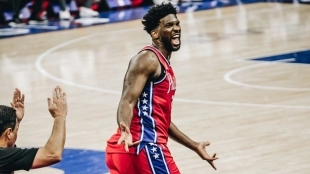 Joel Embiid, jugador de Philadelphia 76ers.
