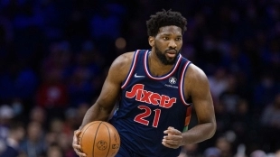 Joel Embiid, jugador de Philadelphia 76ers.