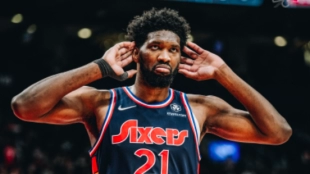 Joel Embiid, estrella de Philadelphia 76ers.
