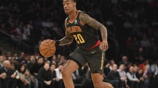John Collins fue uno de los suspendidos durante esta temporada. Foto: nba.com