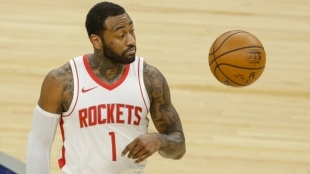 John Wall, con la camiseta de Houston Rockets.