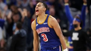 Jordan Poole, polémica ausencia de premios individuales. Foto: gettyimages