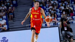 Juancho Hernangómez, jugador de la Selección Española de Baloncesto.