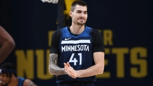Juancho Hernangómez, jugador de Minnesota Timberwolves