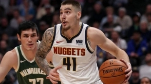 Juancho Hernangómez, jugador de Denver Nuggets.