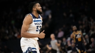 Karl-Anthony Towns, rumores NBA fichaje New York Knicks. Foto: gettyimages