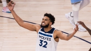 Karl-Anthony Towns, jugador de Minnesota Timberwolves.