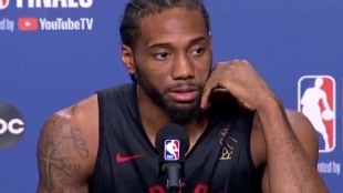 Kawhi Leonard, jugador de Toronto Raptors.