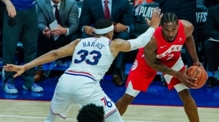 Kawhi Leonard, jugador de Toronto Raptors.