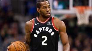 Kawhi Leonard, jugador de los Raptors