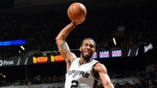 Kawhi Leonard, jugador de Toronto Raptors.