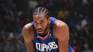 Kawhi Leonard con Los Angeles Clippers.