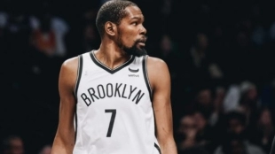 Kevin Durant, estrella de Brooklyn Nets.