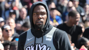 Kevin Durant, estrella de los Nets.