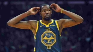 Kevin Durant, jugador de Golden State Warriors.