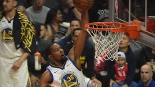 Kevin Durant, jugador de Golden State Warriors.