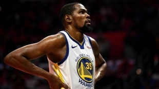 Kevin Durant, jugador de Golden State Warriors.