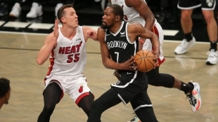 Kevin Durant, jugador de Brooklyn Nets.