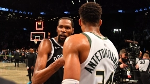 Kevin Durant, jugador de Brooklyn Nets.