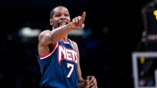 Kevin Durant, jugador de Brooklyn Nets.
