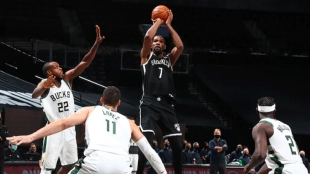 Kevin Durant, estrella de Brooklyn Nets.