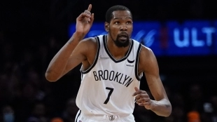 Kevin Durant, opciones traspaso Knicks. Foto: gettyimages