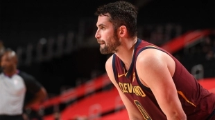 Kevin Love, jugador de Cleveland Cavaliers.