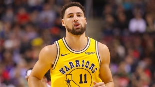 Klay Thompson, estrella de Golden State Warriors.