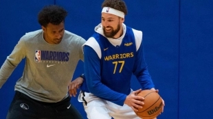 Klay Thompson, estrella de Golden State Warriors.