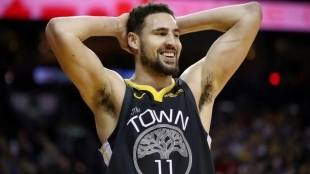 Klay Thompson, jugador de Golden State Warriors.