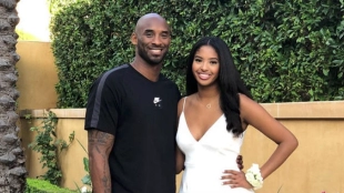 Kobe Bryant, junto a su hija Natalia, días antes de su fallecimiento. 