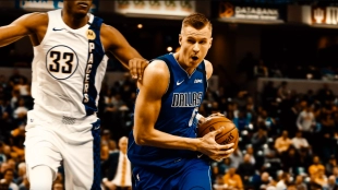 Kristaps Porzings, estrella de los Mavs.