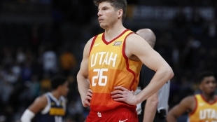 Kyle Korver apoya para la NBA por el racismo. Foto: gettyimages