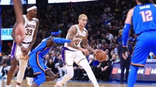 Kyle Kuzma, jugador de Los Angeles Lakers.