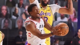 Kyle Lowry, jugador de Toronto Raptors.
