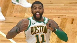 Kyrie Irving, estrella de Boston Celtics.