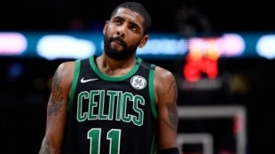 Kyrie Irving, estrella de los Celtics. 