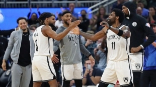 Brooklyn Nets, candidatura anillo con Kyrie Irving. Foto: gettyimages