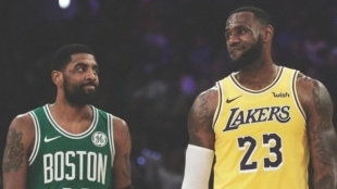 Kyrie Irving y LeBron James fueron los mejores jugadores del partido.