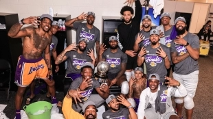 Los Angeles Lakers, campeón de la Conferencia Oeste 2020.