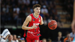 LaMelo Ball podría jugar en los Knicks. Foto: gettyimages
