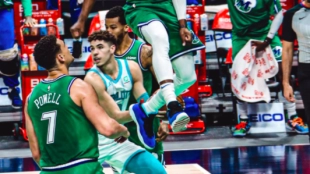 LaMelo Ball fue una pesadilla para los Mavericks.